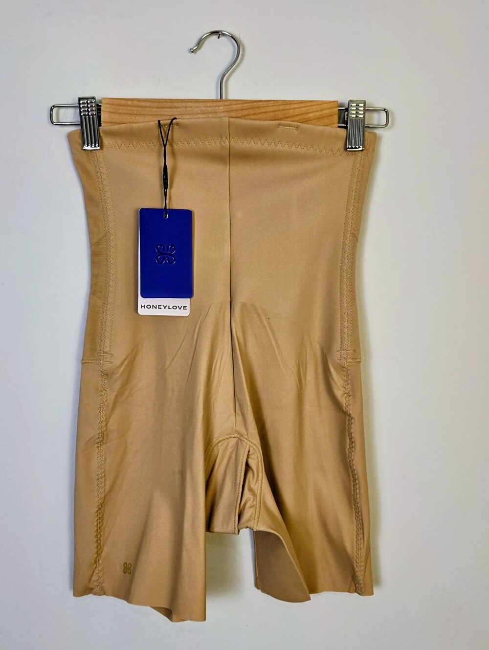 Honeylove Mid Waist Short Sand Nude New Plus Size Small Shapewear SPST00014